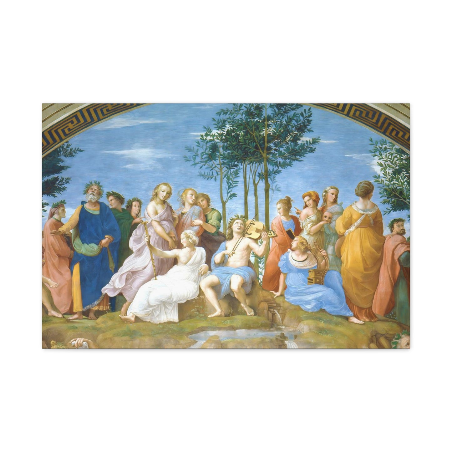 The Parnassus By Raphael