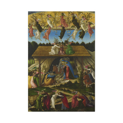 The Mystical Nativity By Sandro Botticelli