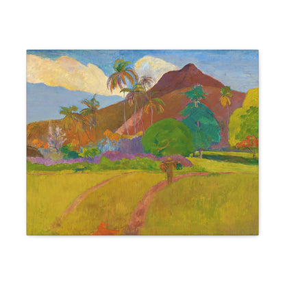 Tahitian Landscape By Eugène Henri Paul Gauguin