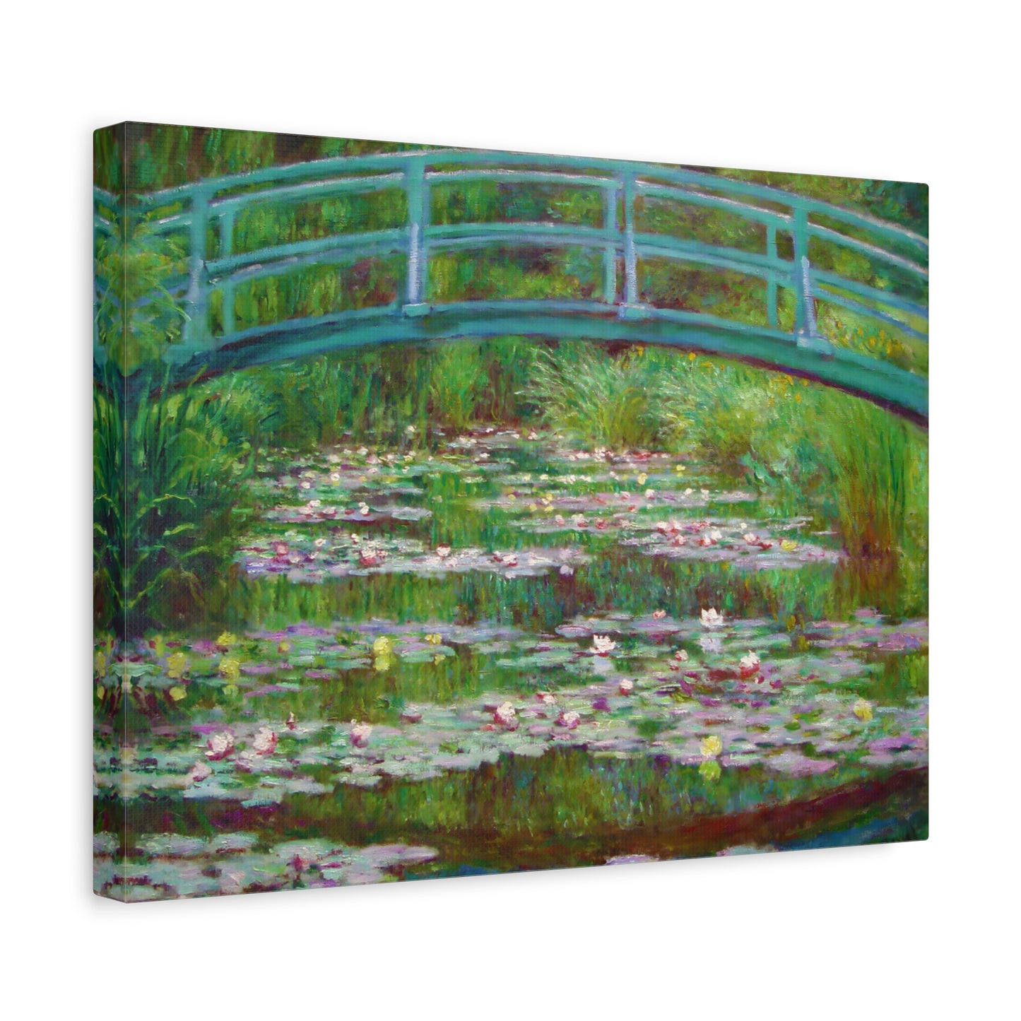 The Japanese Footbridge By Claude Monet