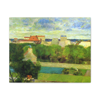 The Market Gardens of Vaugirard By Eugène Henri Paul Gauguin