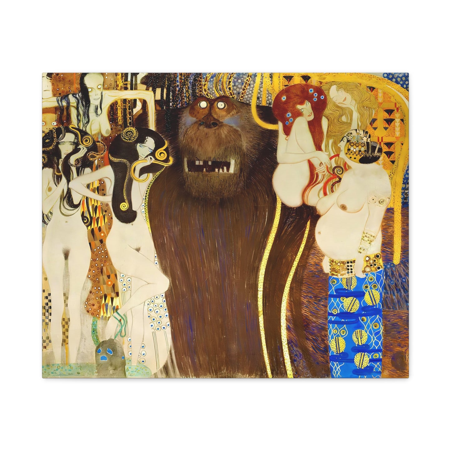 Beethoven Frieze By Gustav Klimt