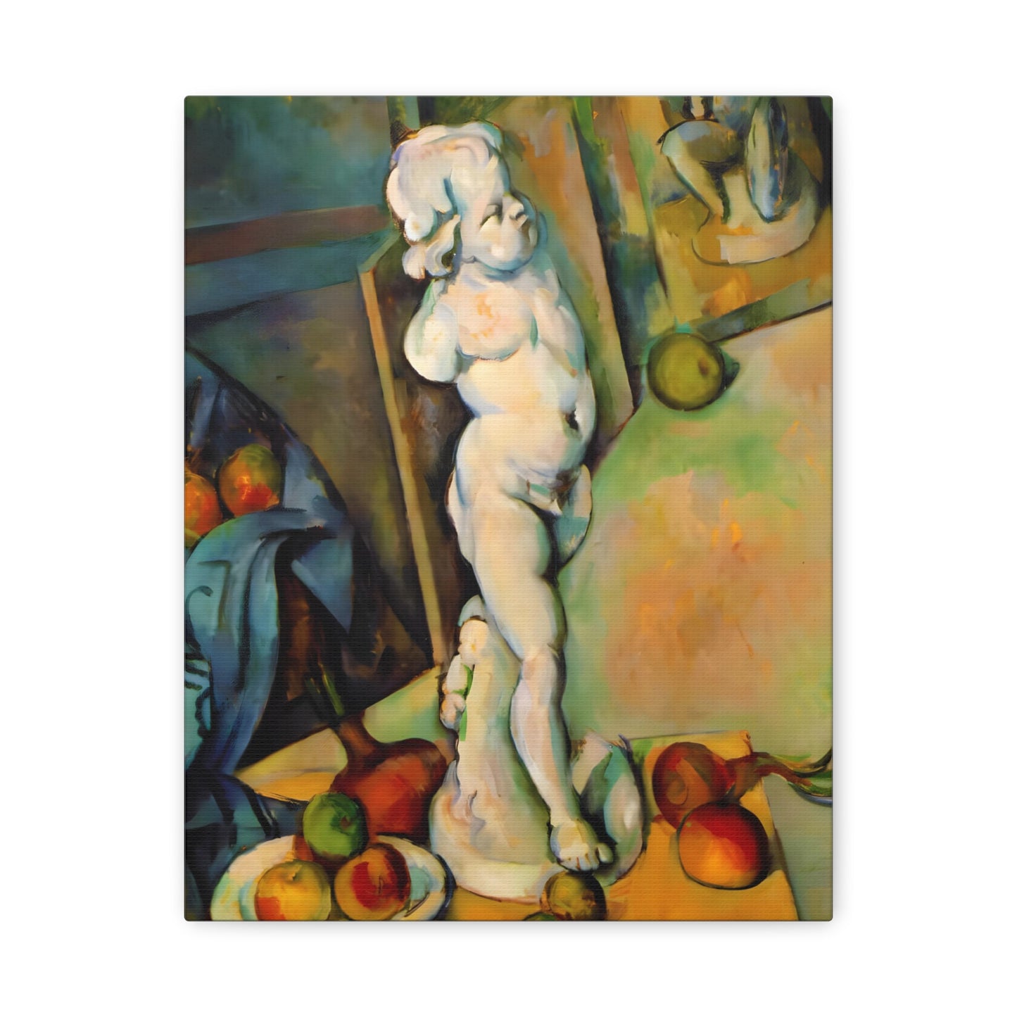 Still Life with Plaster Cupid By Paul Cézanne