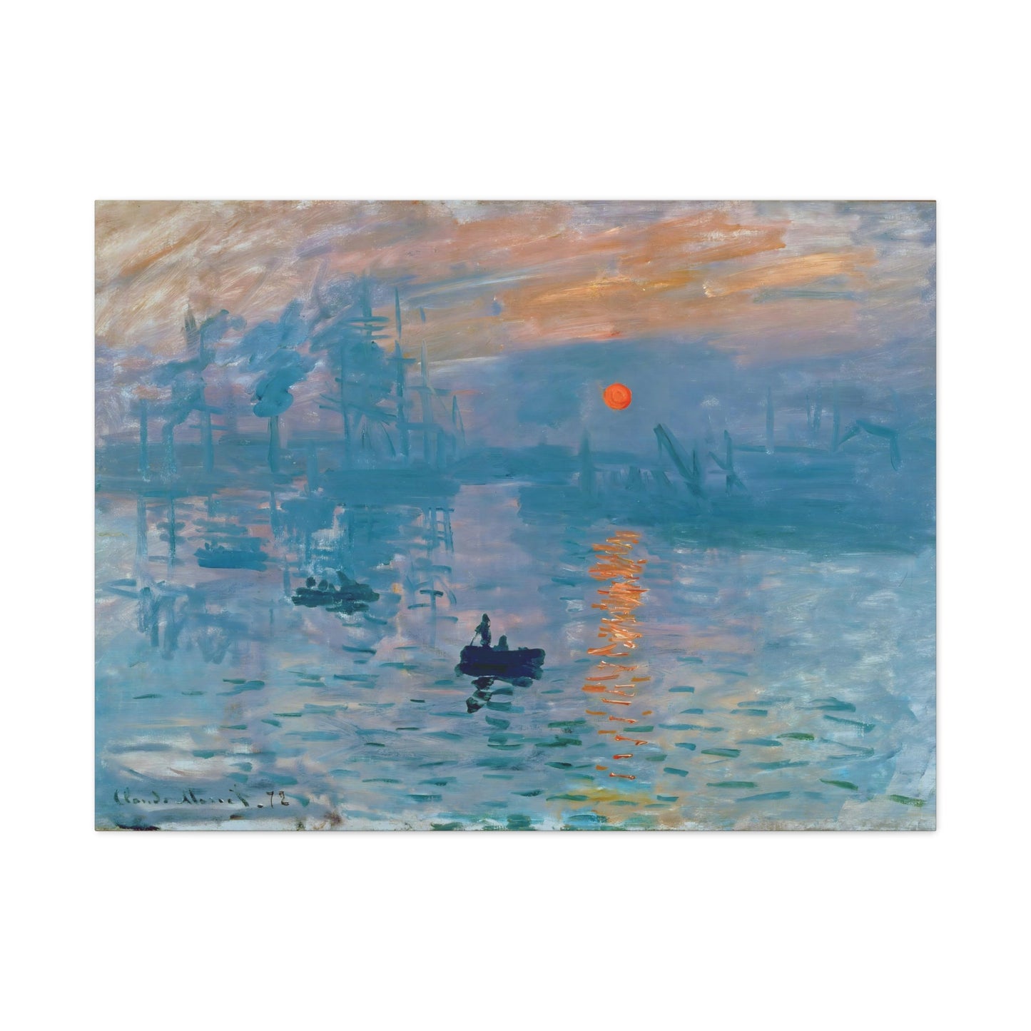 Impression, Sunrise By Claude Monet