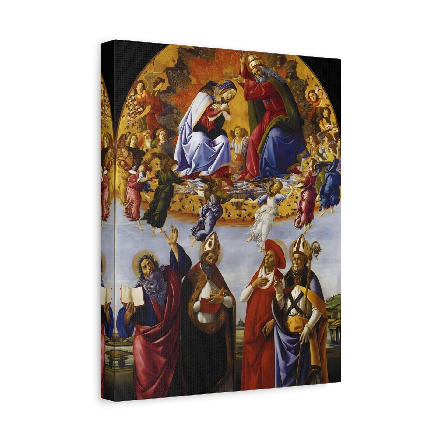 San Marco Altarpiece By Sandro Botticelli