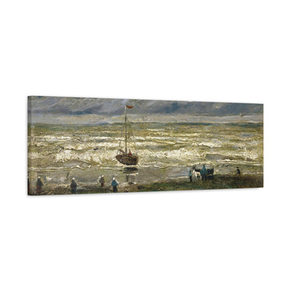 Beach at Scheveningen in Stormy Weather By Vincent van Gogh