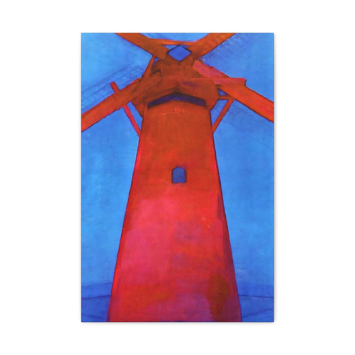 The Red Mill By Piet Mondrian