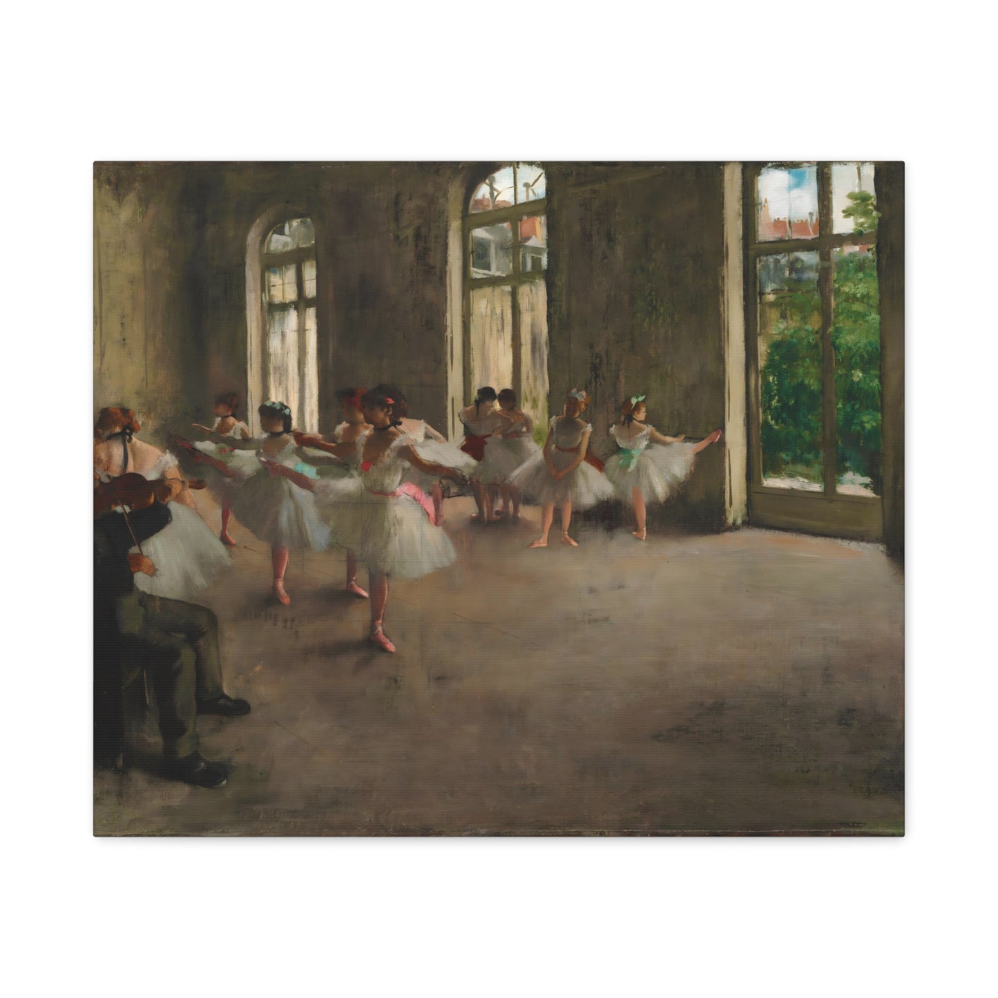 Ballet Rehearsal By Edgar Degas