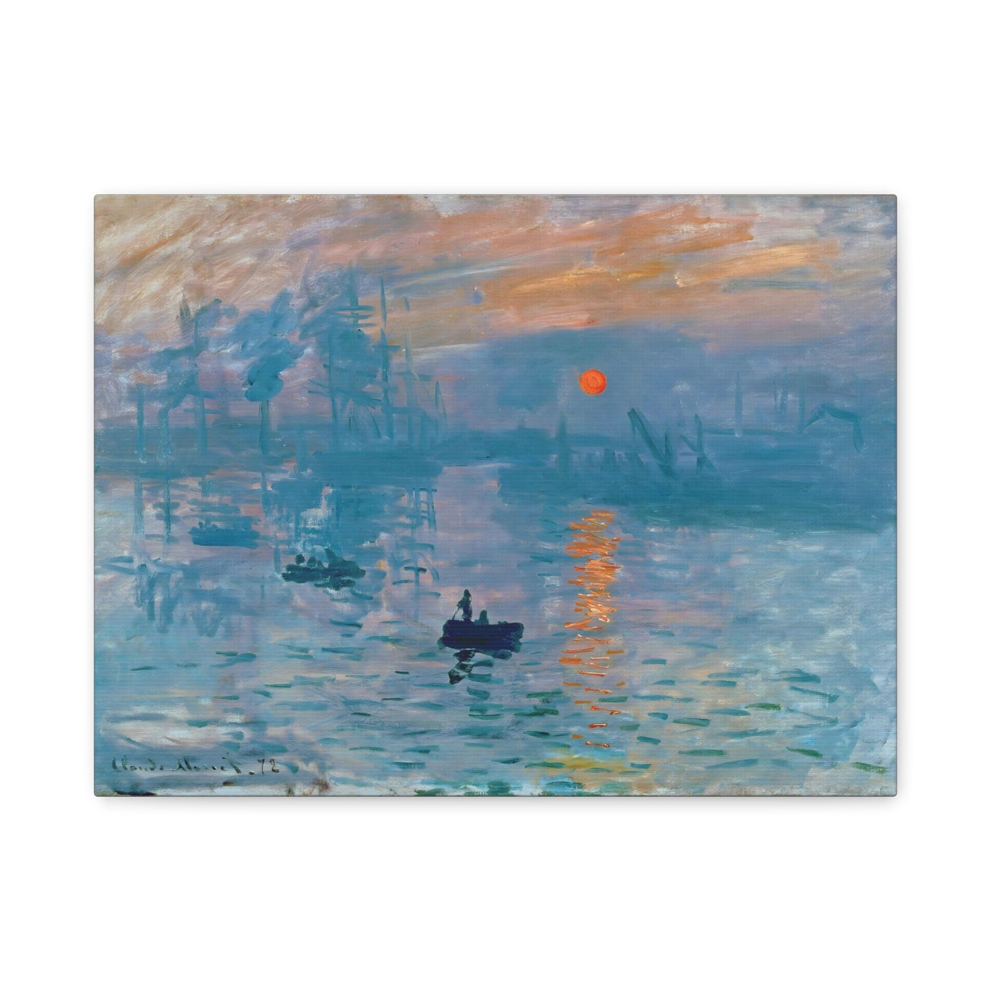 Impression, Sunrise By Claude Monet