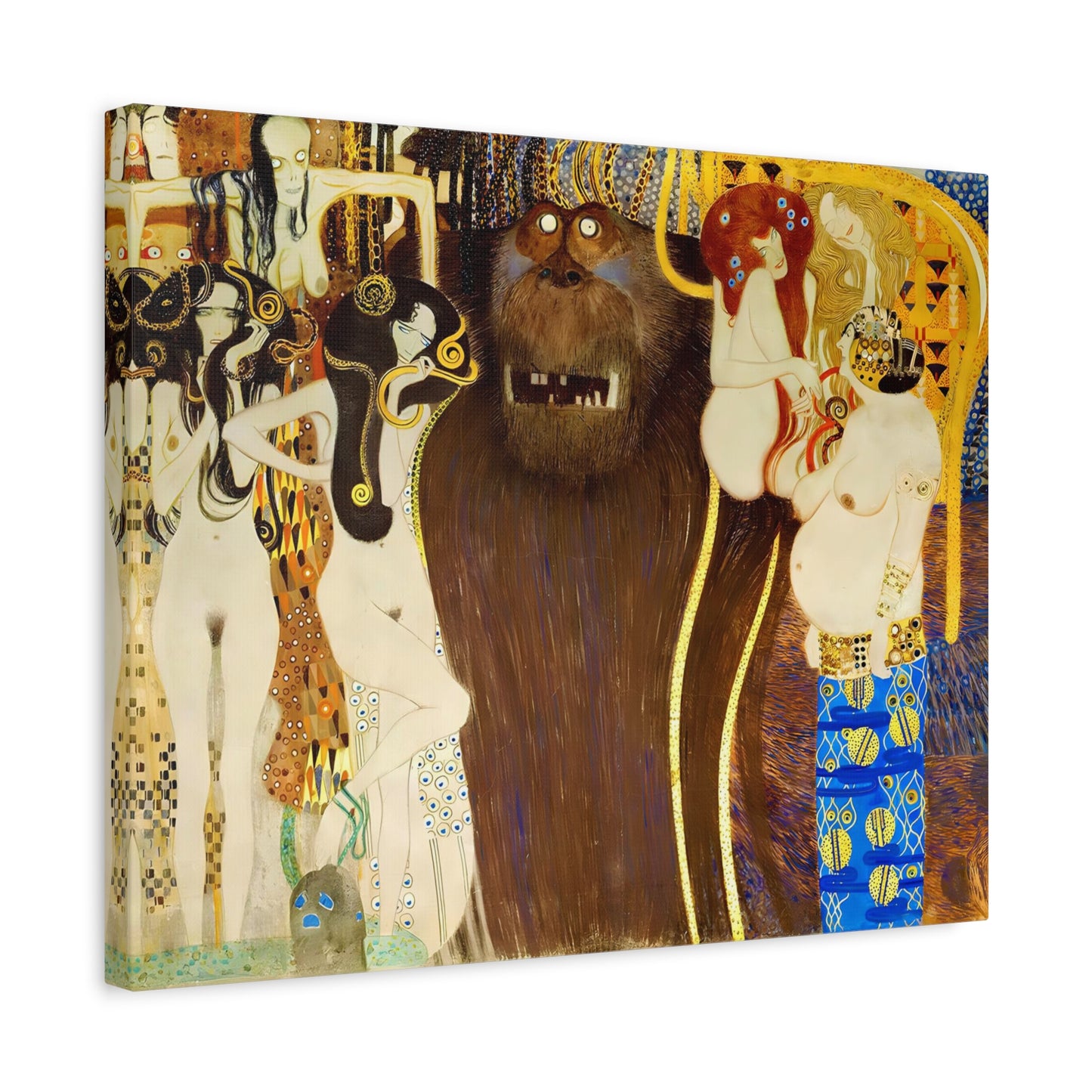 Beethoven Frieze By Gustav Klimt