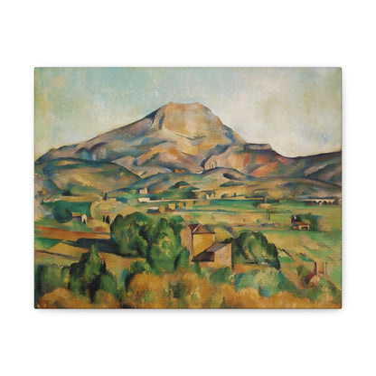 Mont Sainte-Victoire Seen from Bellevue By Paul Cézanne