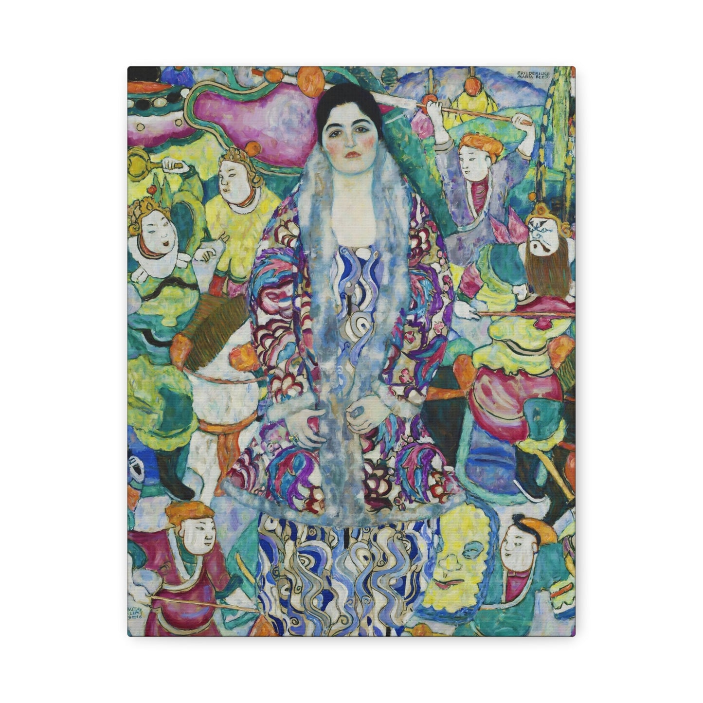 Friederike Maria Beer By Gustav Klimt