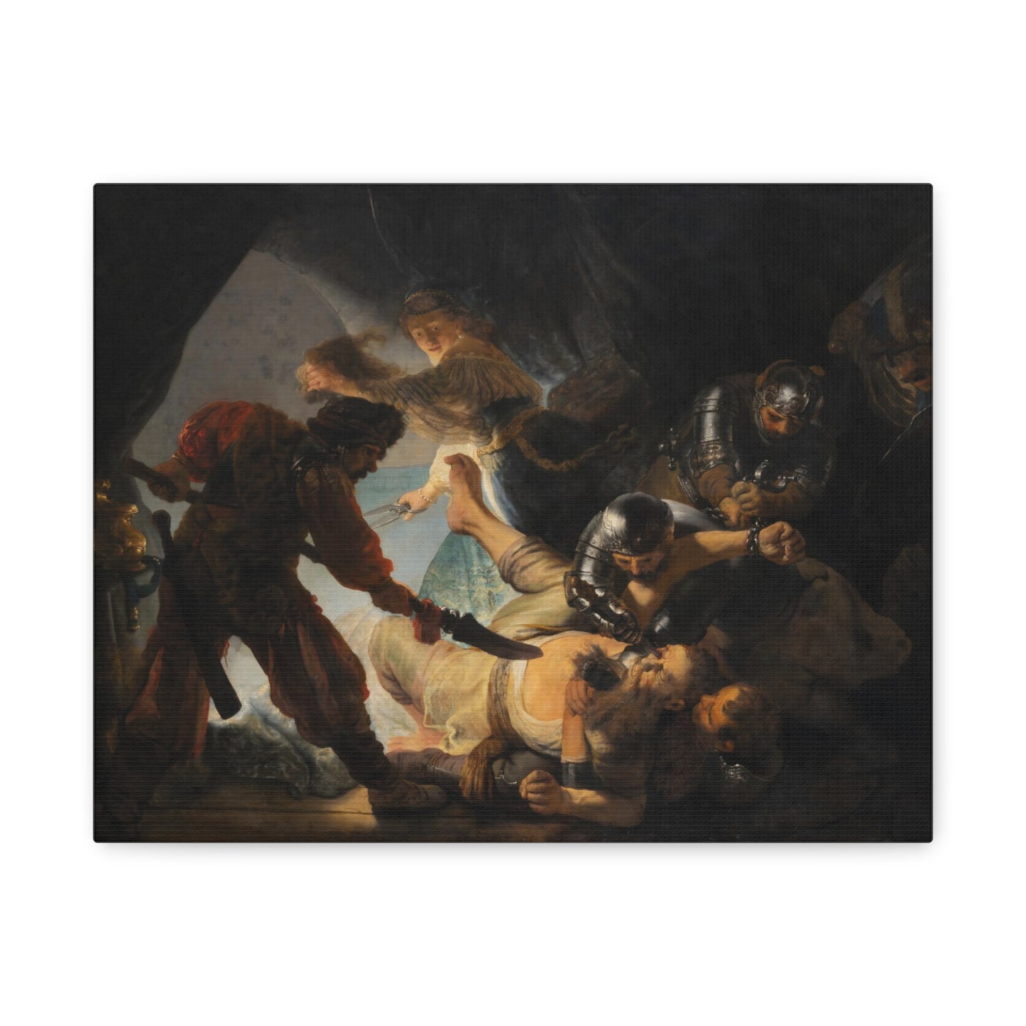 The Blinding of Samson By Rembrandt