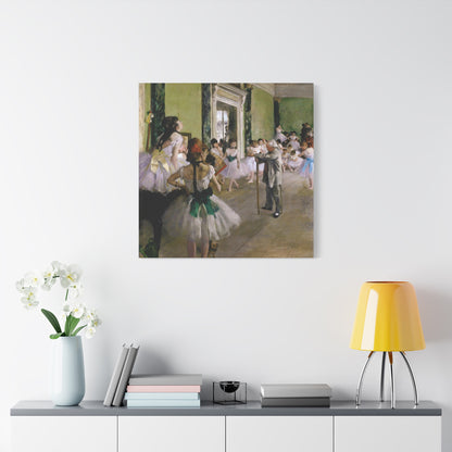 The Ballet Class By Edgar Degas