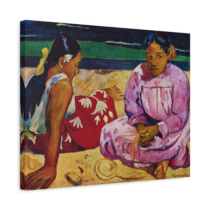 Tahitian Women on the Beach By Eugène Henri Paul Gauguin