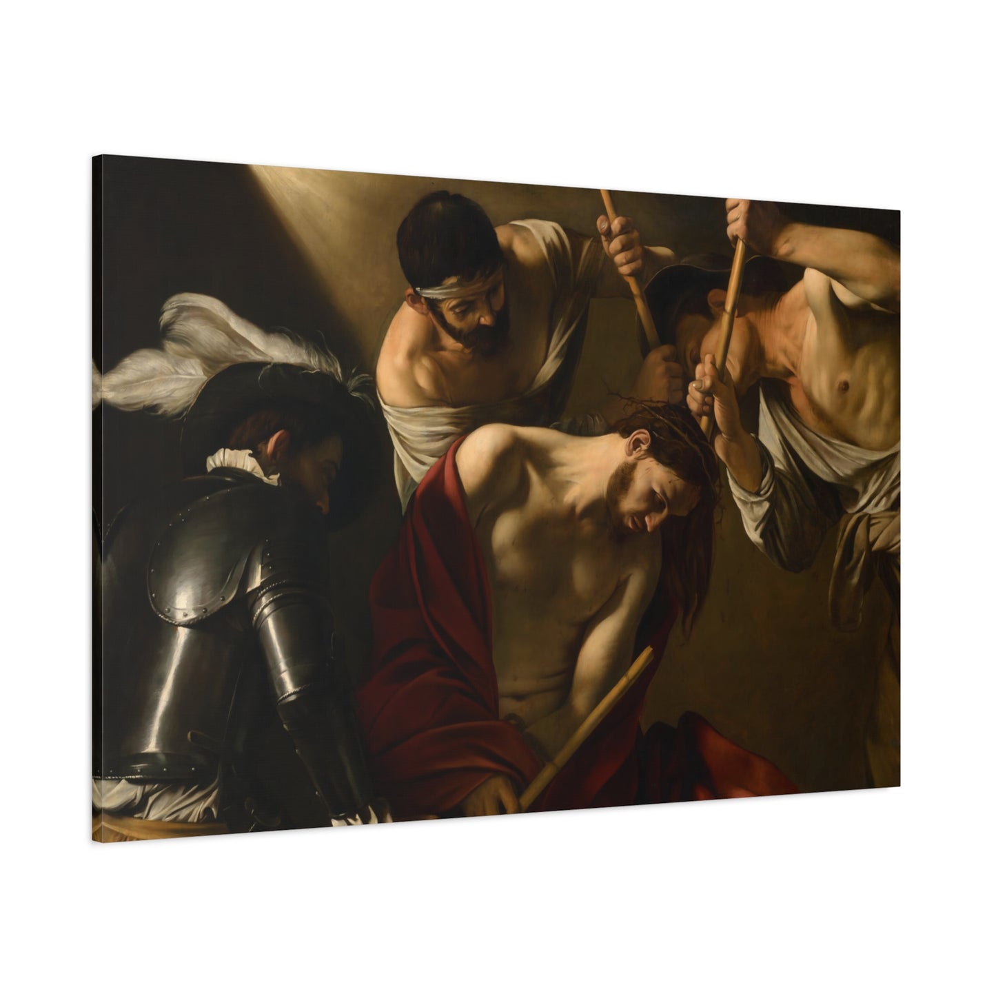 The Crowning with Thorns By Caravaggio