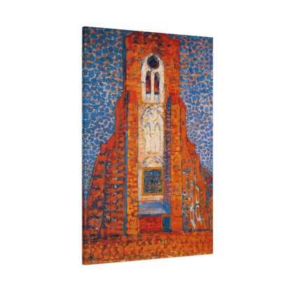 Sun, Church in Zeeland By Mondrian