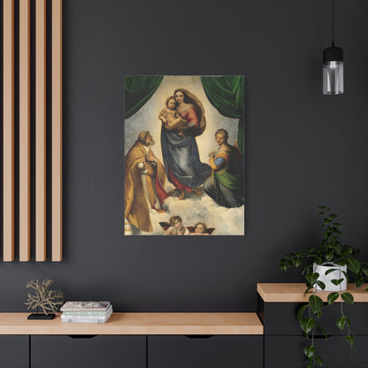 Sistine Madonna By Raphael