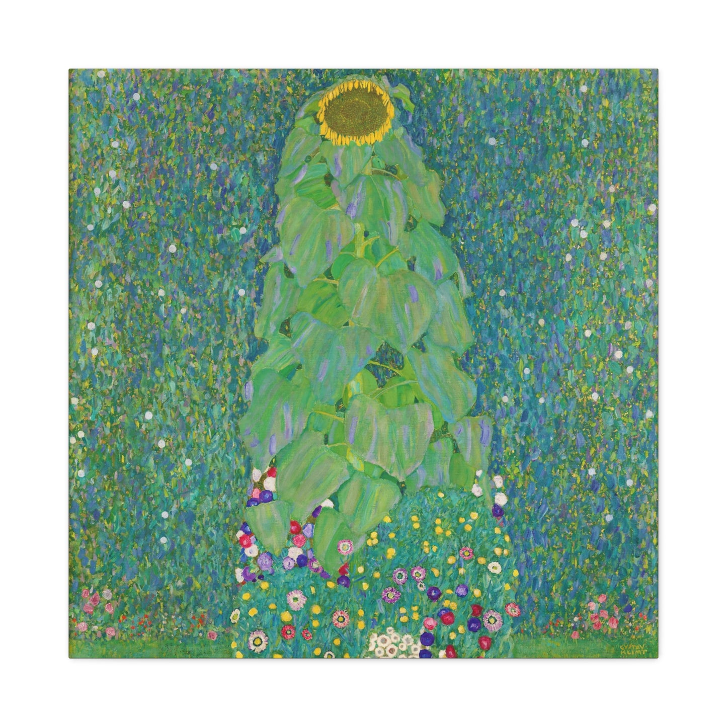 The Sunflower By Gustav Klimt