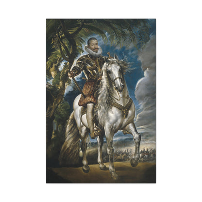 Equestrian Portrait of the Duke of Lerma By Peter Paul Rubens