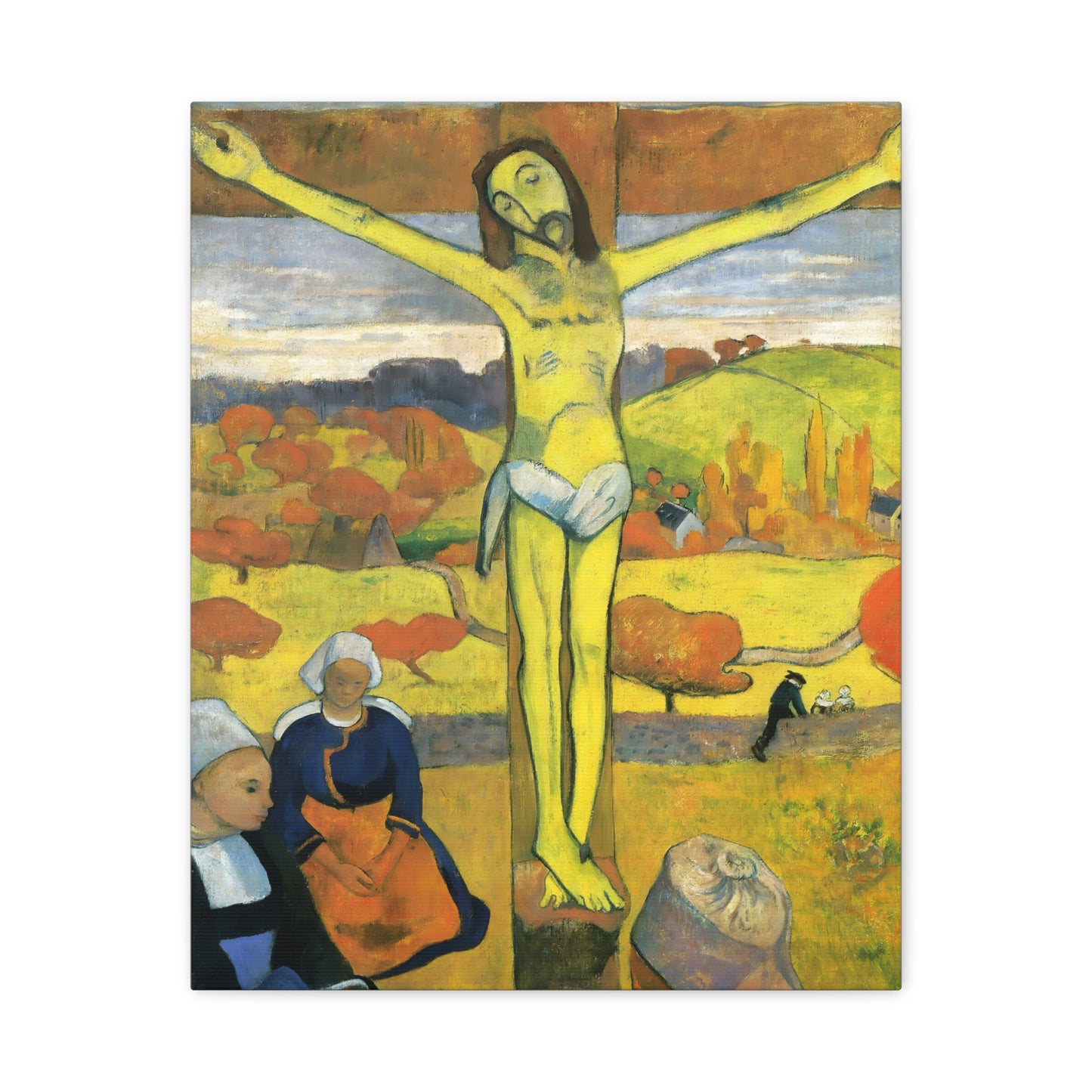 The Yellow Christ By Eugène Henri Paul Gauguin