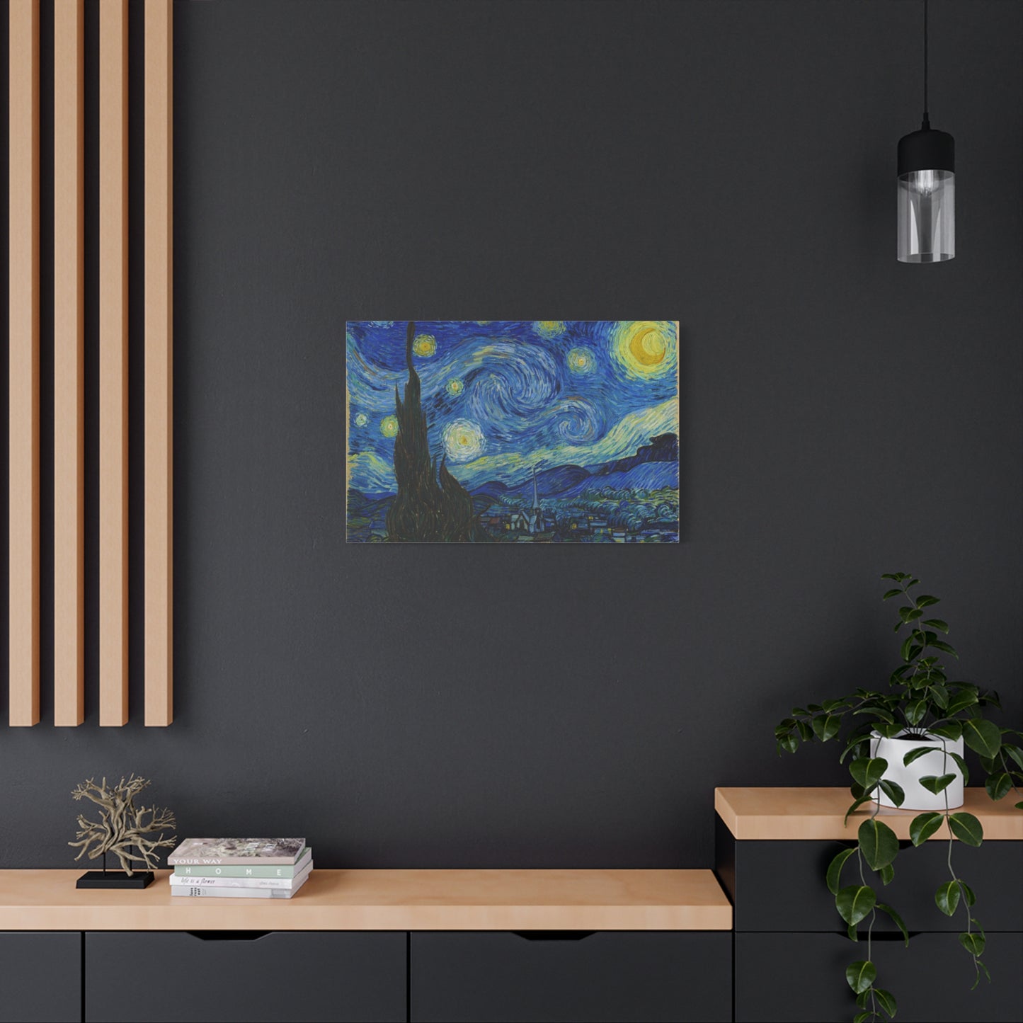 The Starry Night By Vincent van Gogh