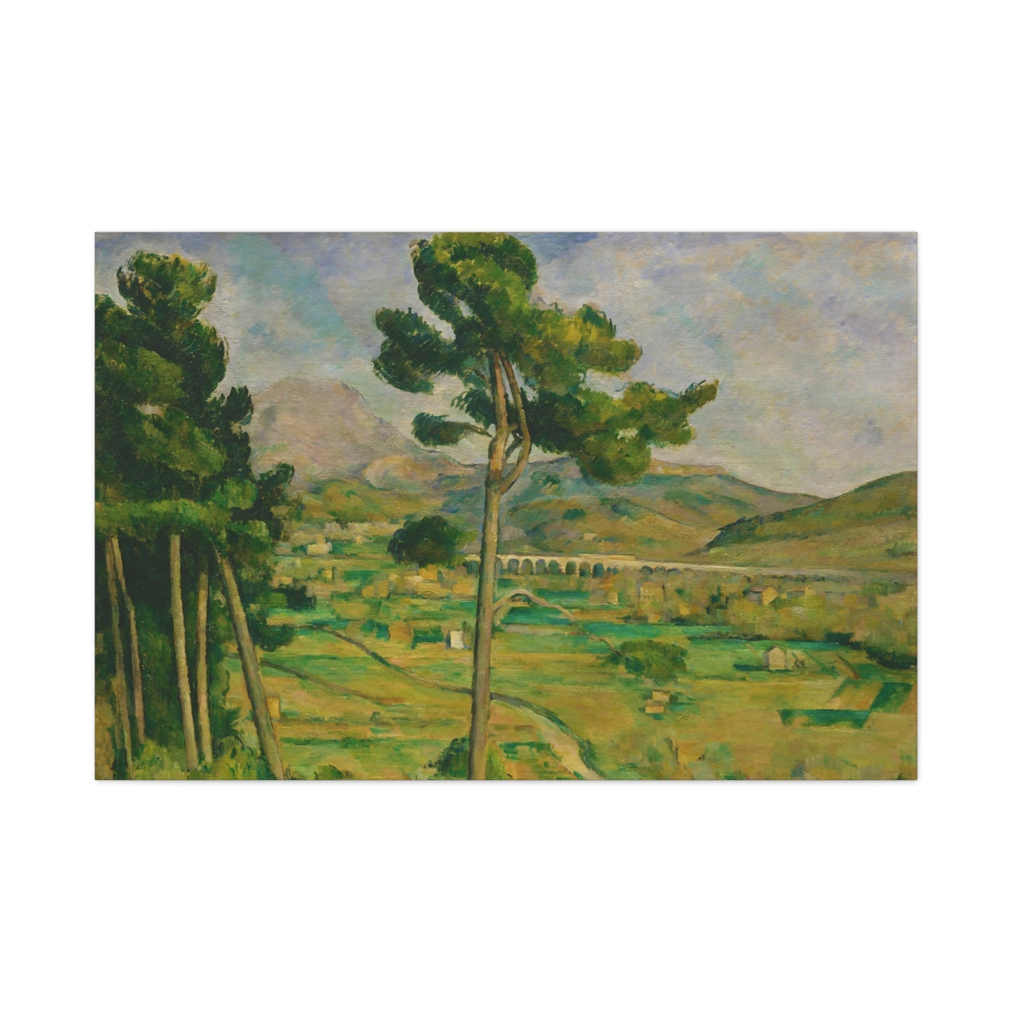 Mont Sainte By Paul Cézanne