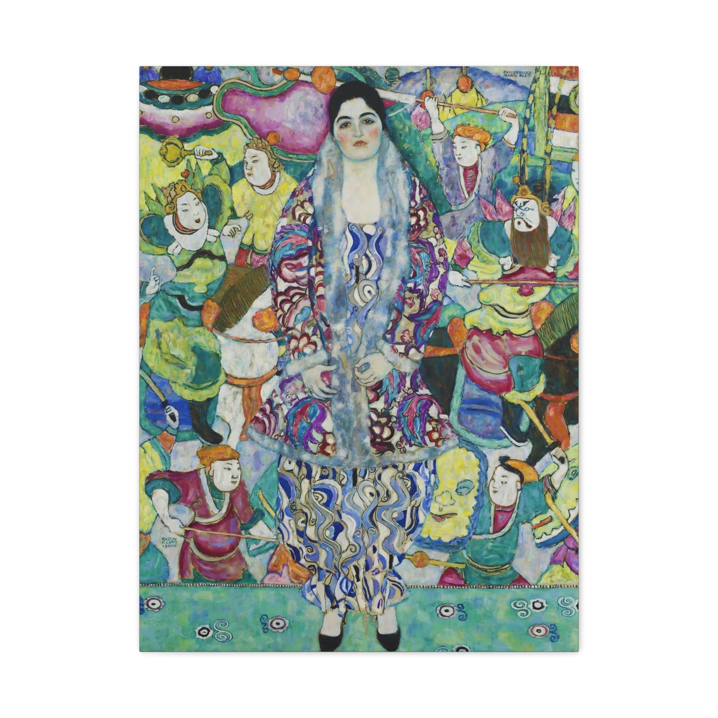 Friederike Maria Beer By Gustav Klimt