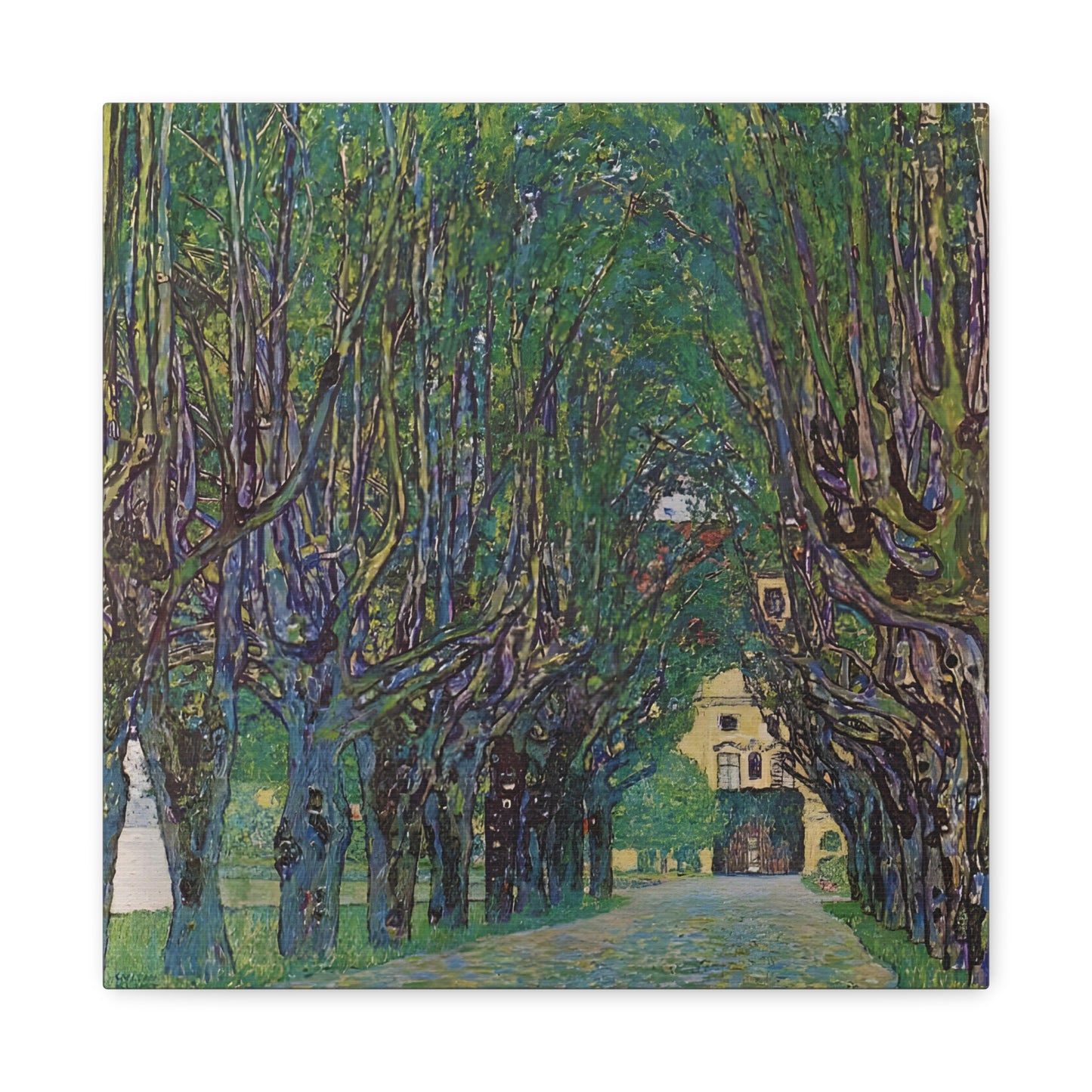 Avenue of Schloss Kammer Park By Gustav Klimt