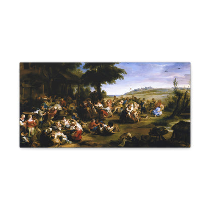 The Village Fête By Peter Paul Rubens