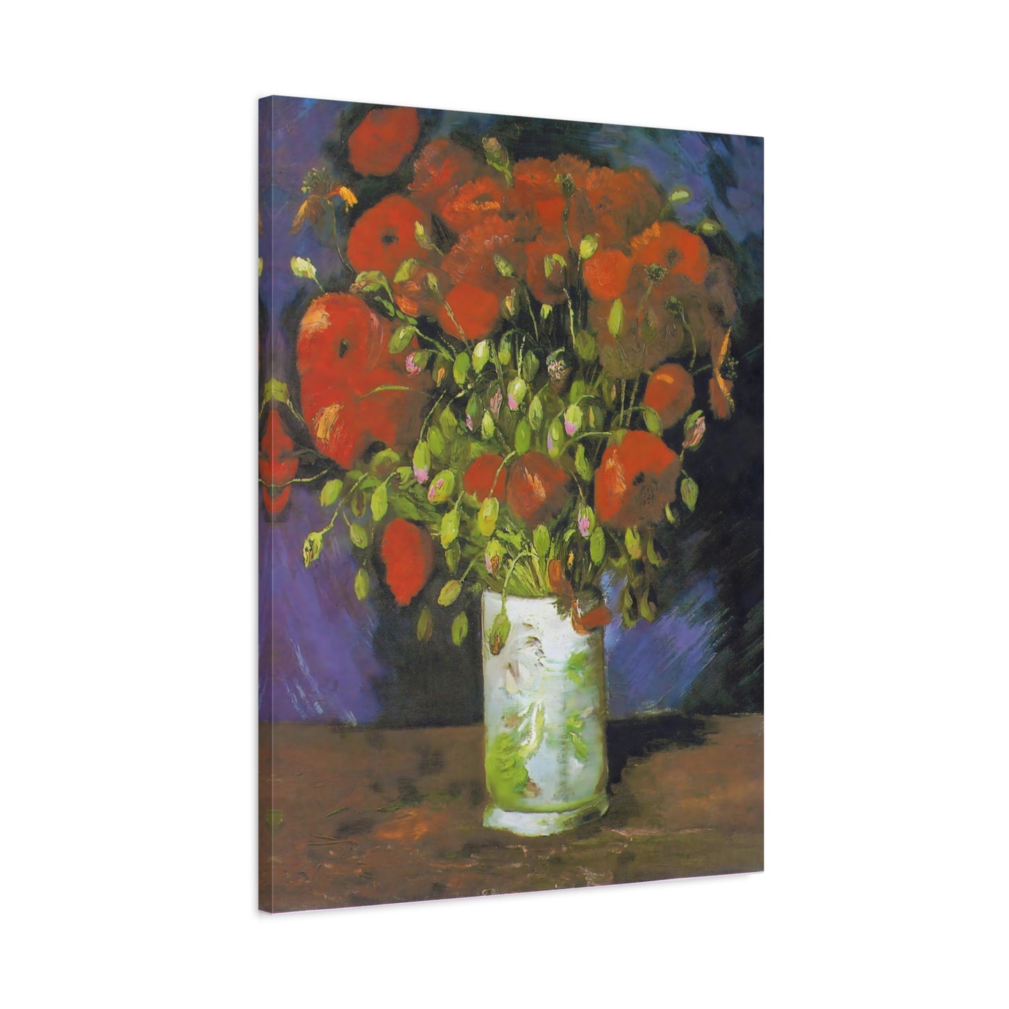 Vase with Poppies By Vincent van Gogh