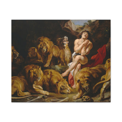 Daniel in the Lions' Den By Peter Paul Rubens