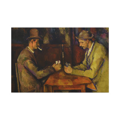 The Card Players By Paul Cézanne