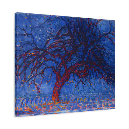 Avond (Evening) The Red Tree By Piet Mondrian