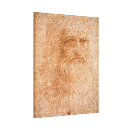 Man in Red Chalk By Leonardo da Vinci