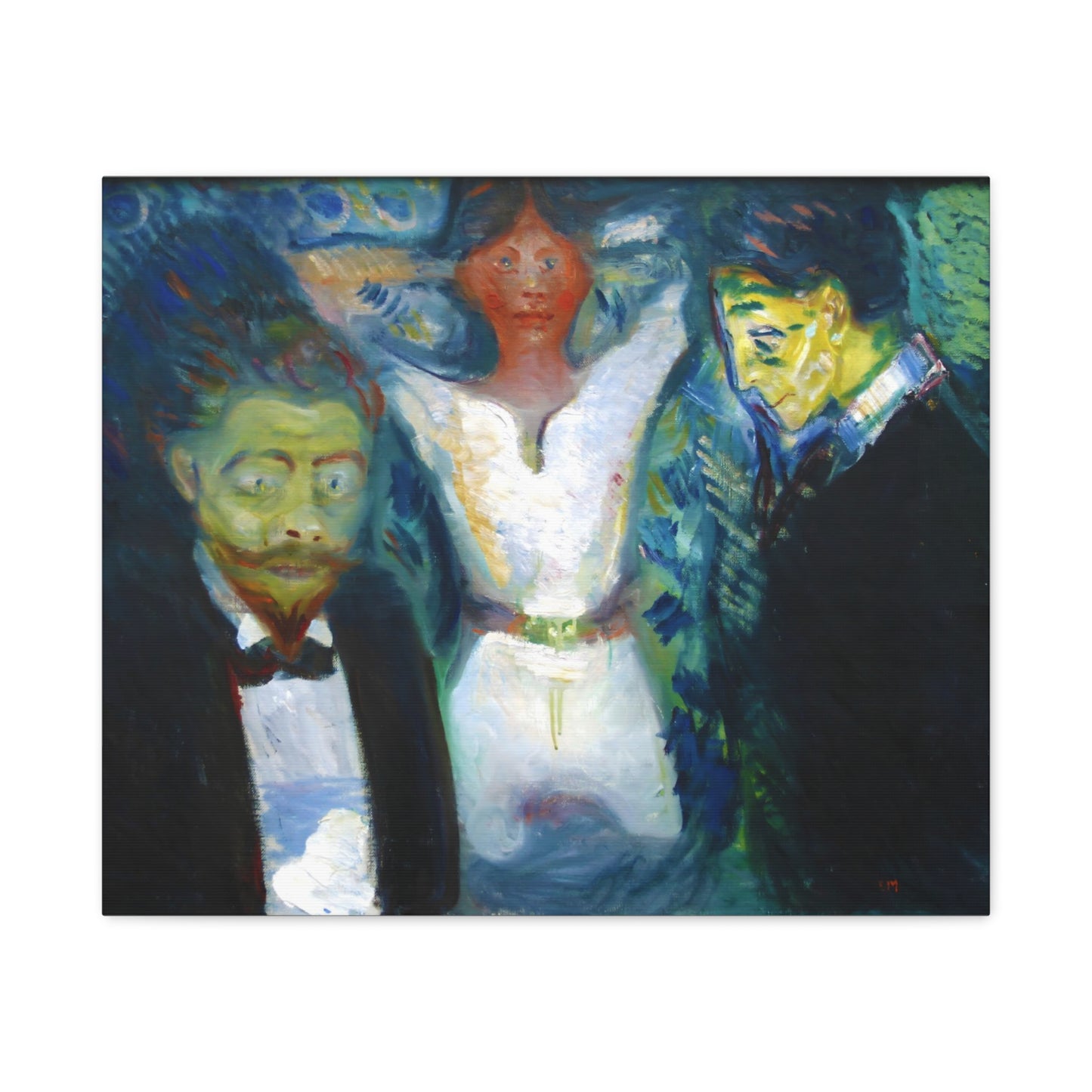 Jealousy By Edvard Munch