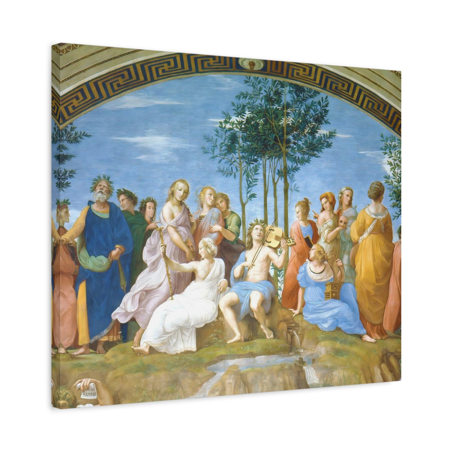 The Parnassus By Raphael