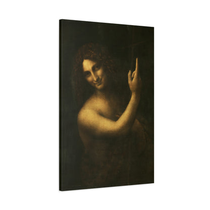 Saint John the Baptist By Leonardo da Vinci