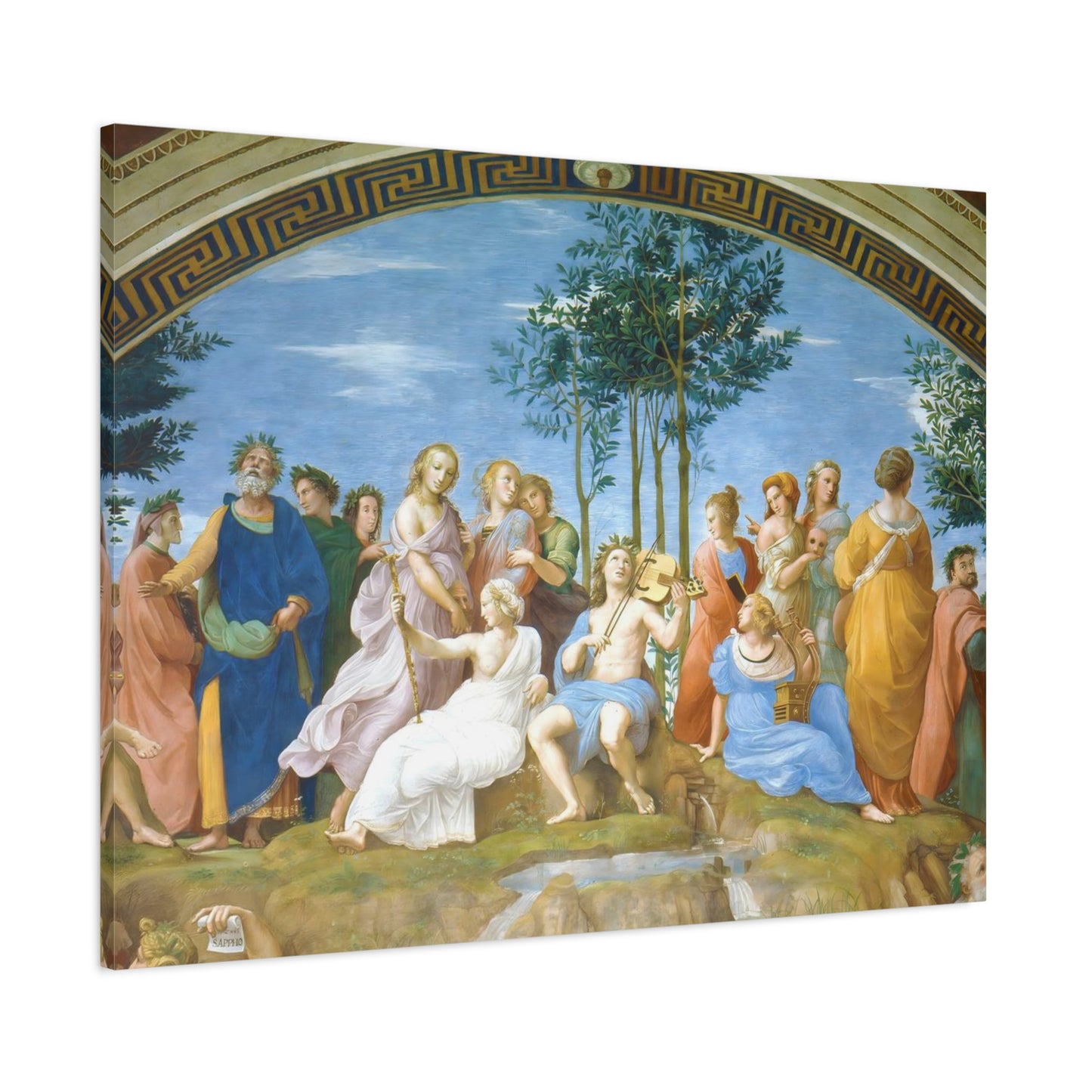 The Parnassus By Raphael