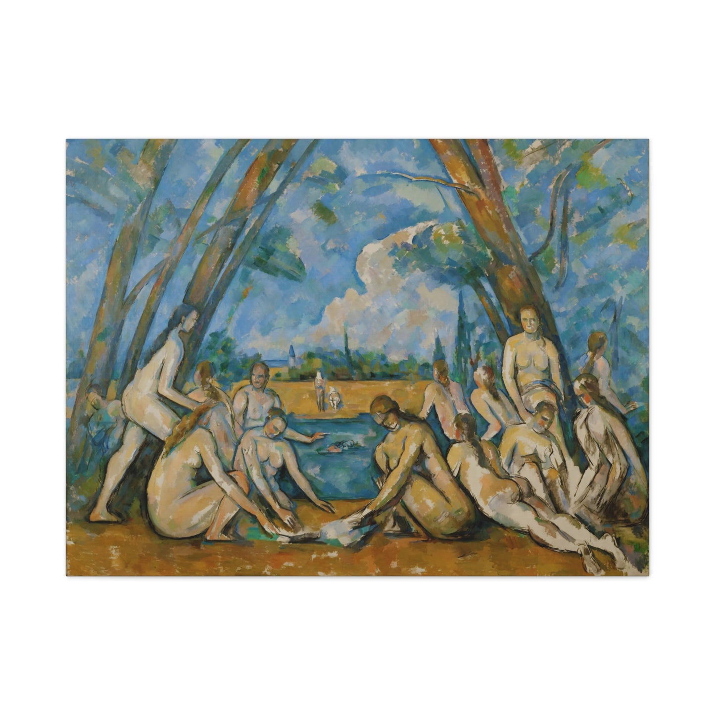 Bathers By Paul Cézanne