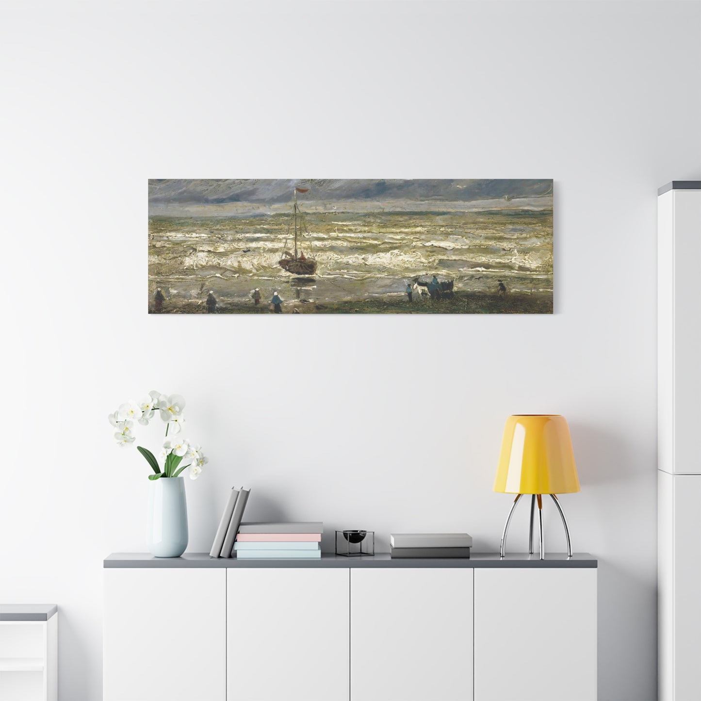 Beach at Scheveningen in Stormy Weather By Vincent van Gogh