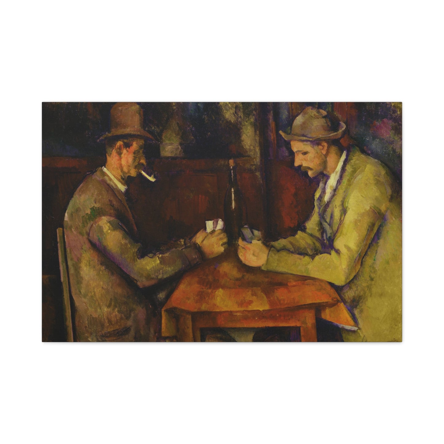 The Card Players By Paul Cézanne