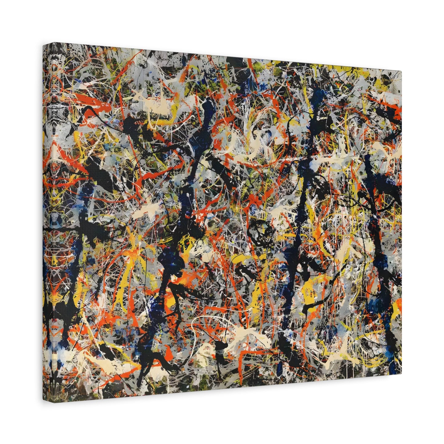 Blue Poles By Jackson Pollock