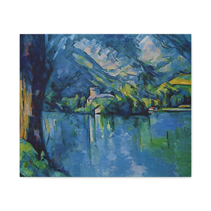 The Lac d'Annecy By Paul Cézanne