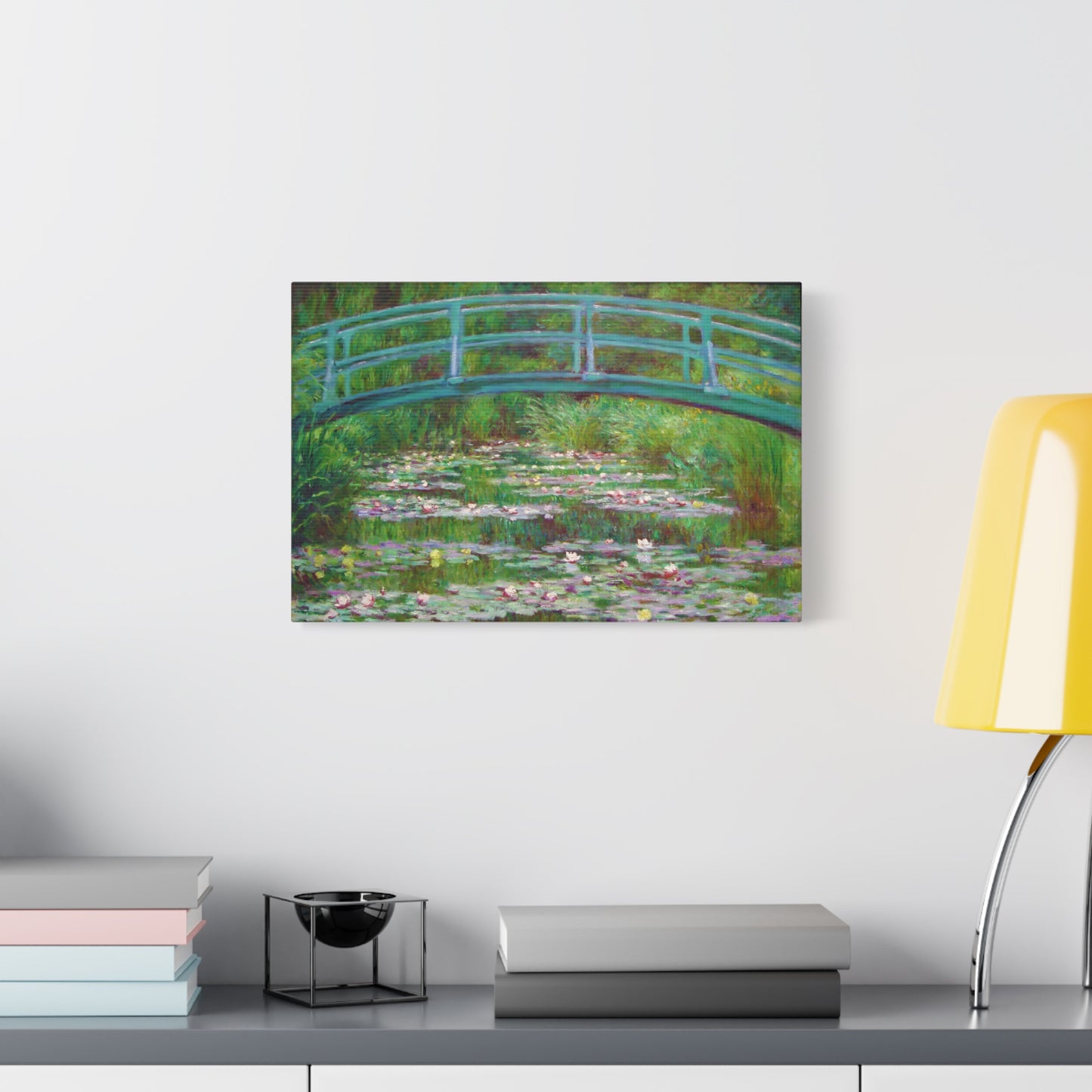 The Japanese Footbridge By Claude Monet