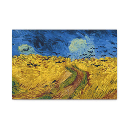 Wheatfield with Crows By Vincent van Gogh