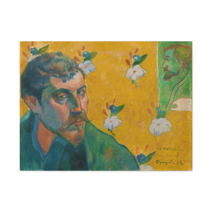 Self-Portrait with Portrait of Bernard By Eugène Henri Paul Gauguin