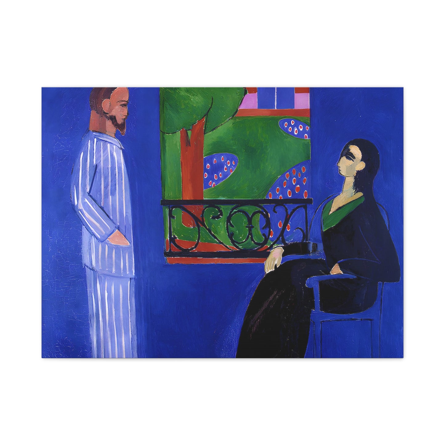 The Conversation By Henri Matisse