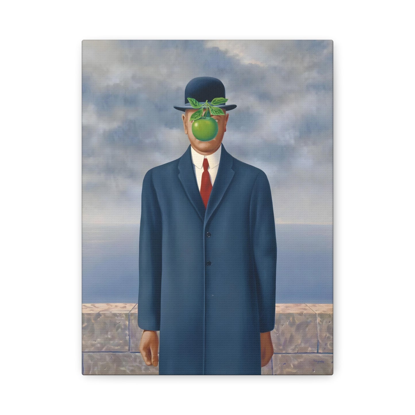 The Son of Man By René Magritte