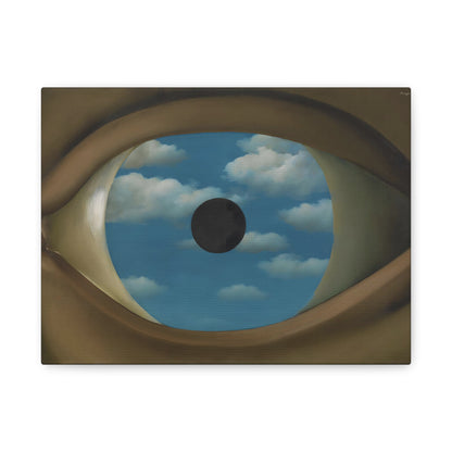 The False Mirror By René Magritte